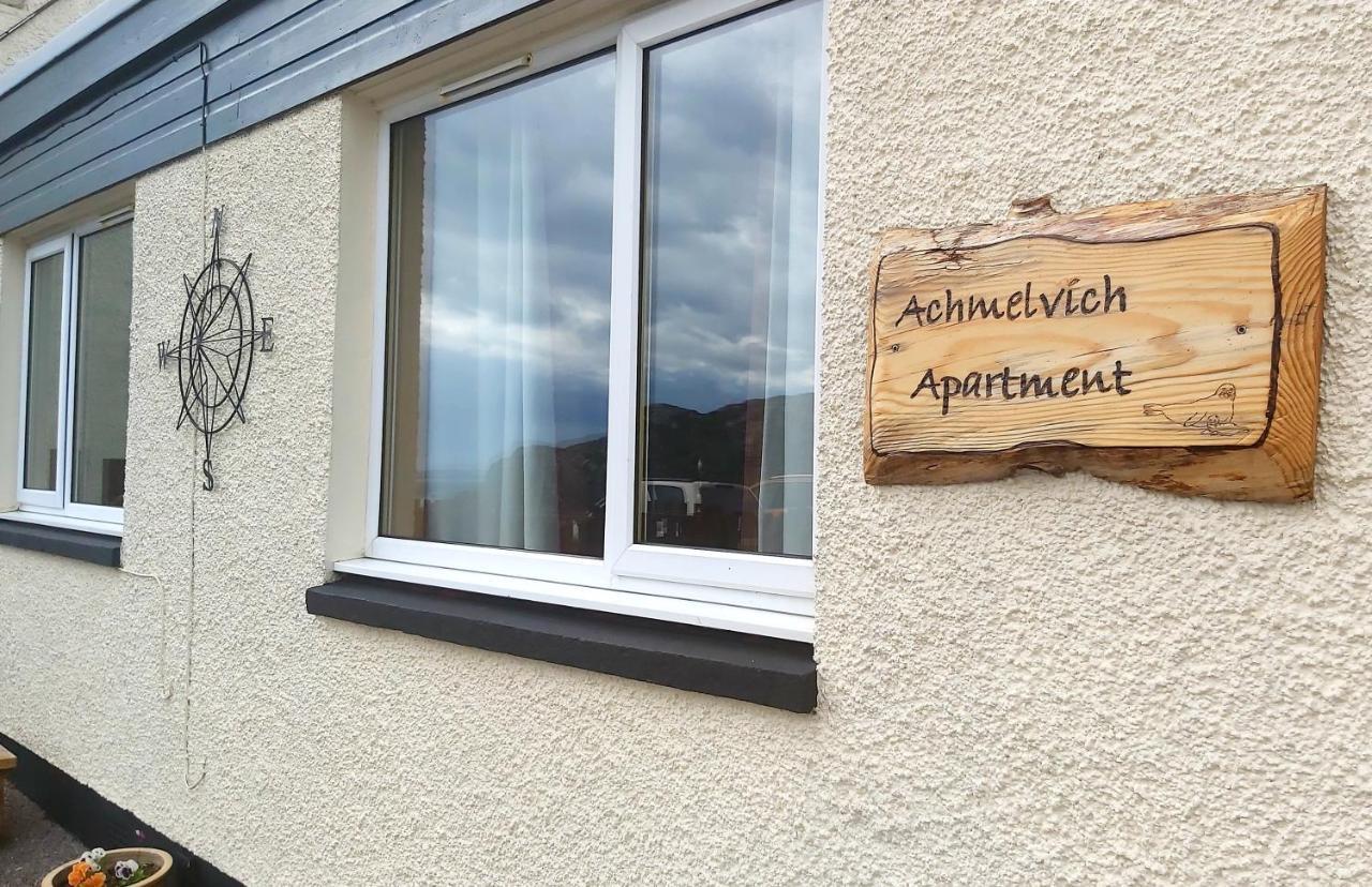 Achmelvich View Self Catering Apartment ลอคคินเวอร์ ภายนอก รูปภาพ